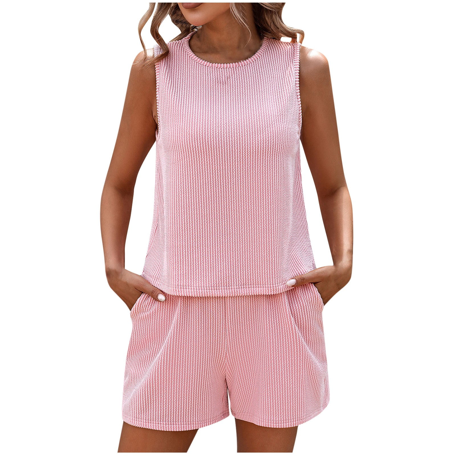 ZSDVBZS Womens Summer Pants Sets 2 Piece Outfits Women Sets Womens 2