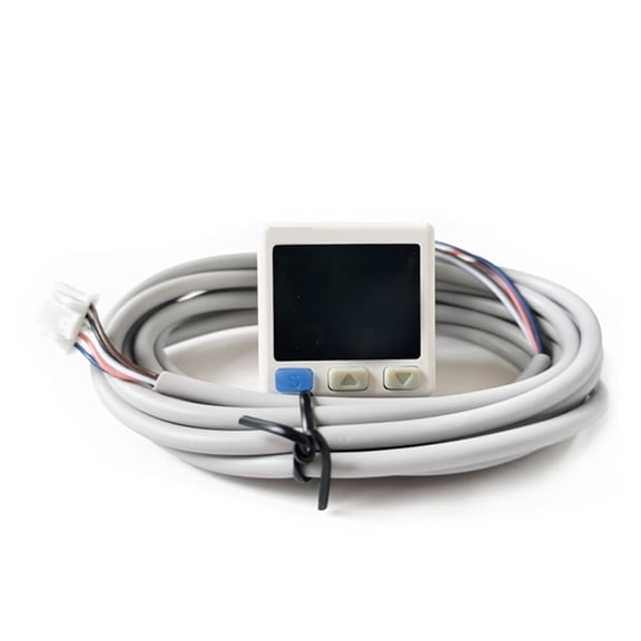 ZSE30AF ISE30A SMC Type Digital Display Pressure Switch, Electronic Pressure Switch, Digital Vacuum Pressure Gauge ,Easy to Use - MS31P010A_1/8"
