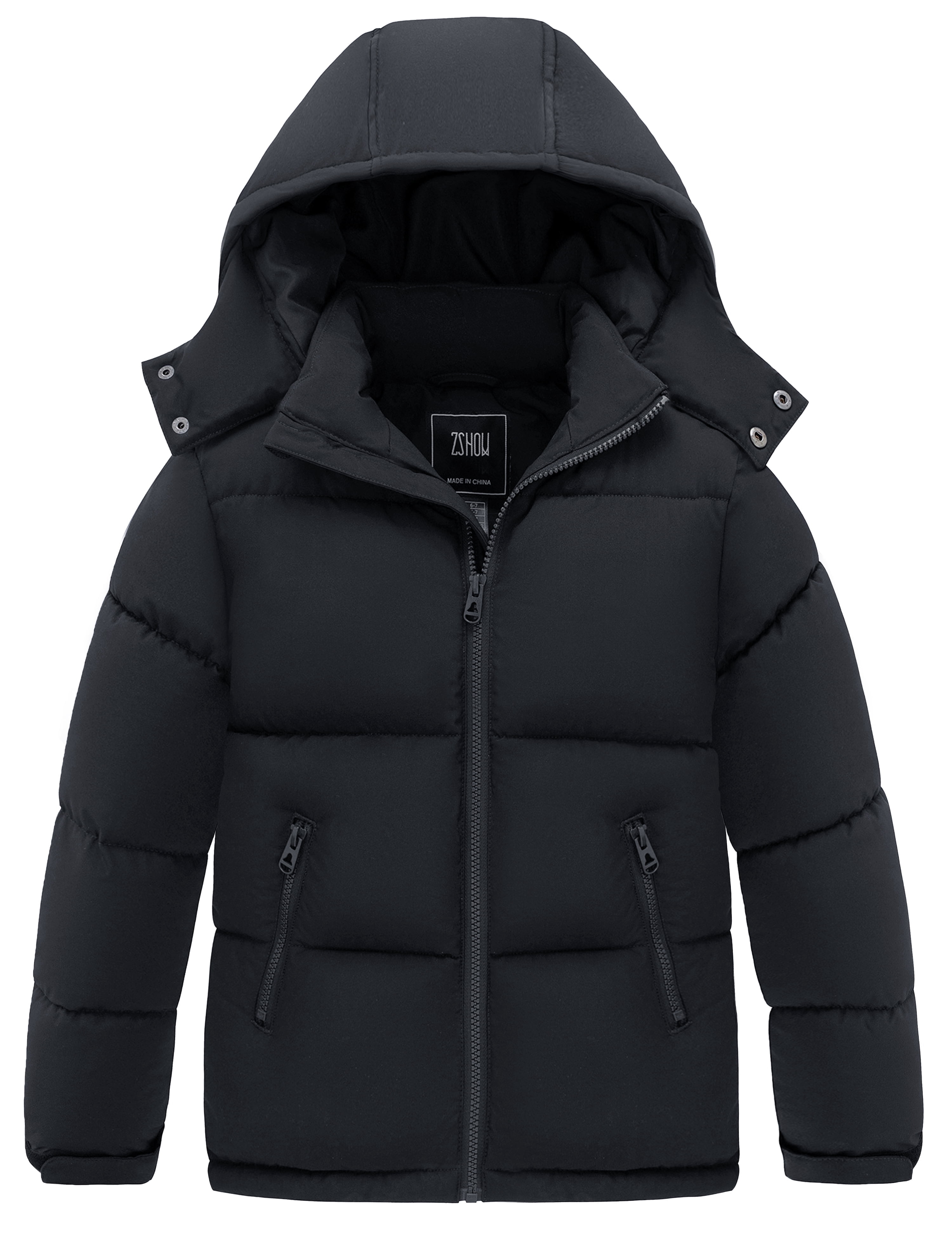 ZSHOW Boy's Jacket Recycled Warm Winter Coat for Kids Windproof Winter ...