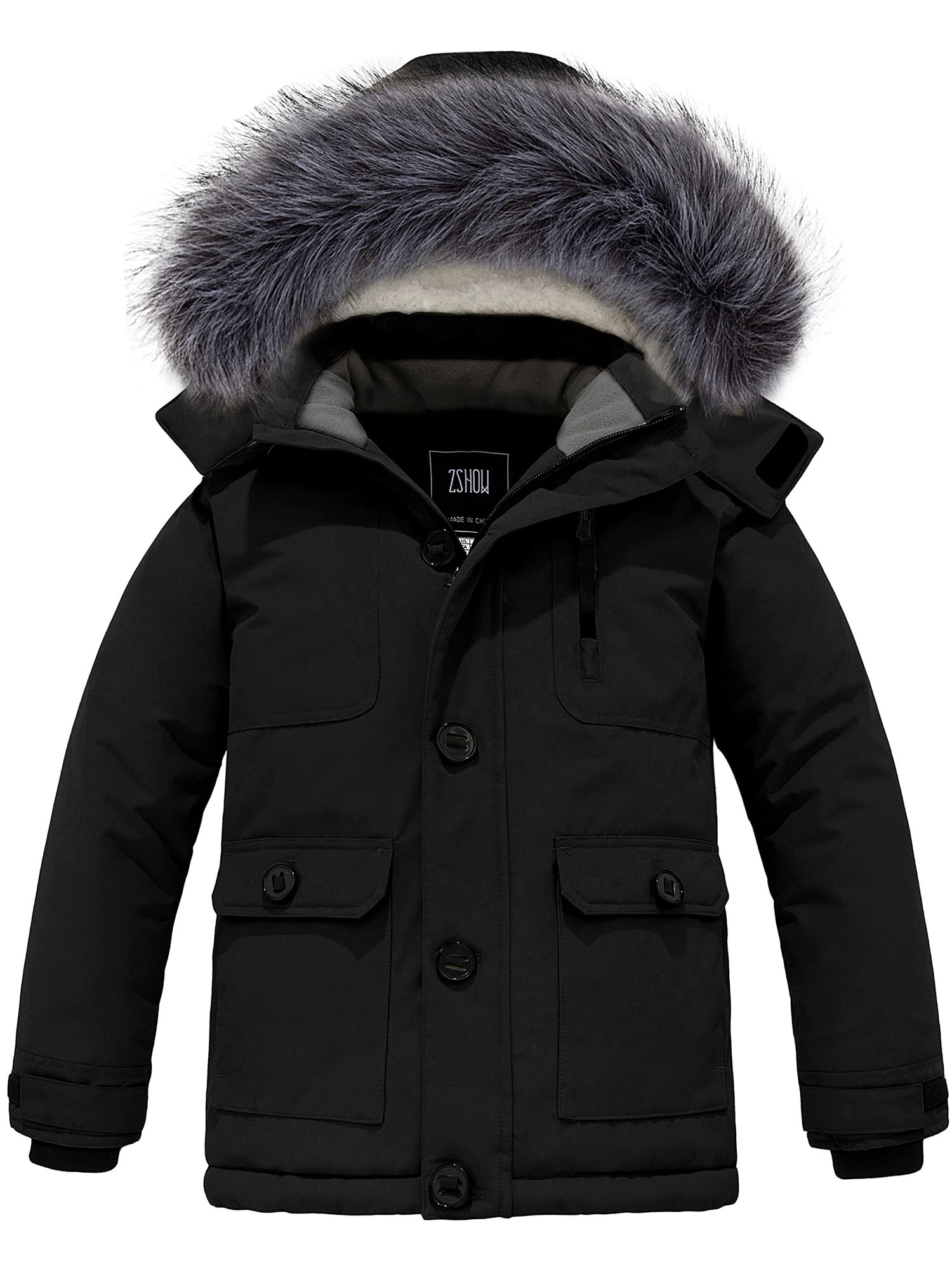 Boys black jacket hot sale