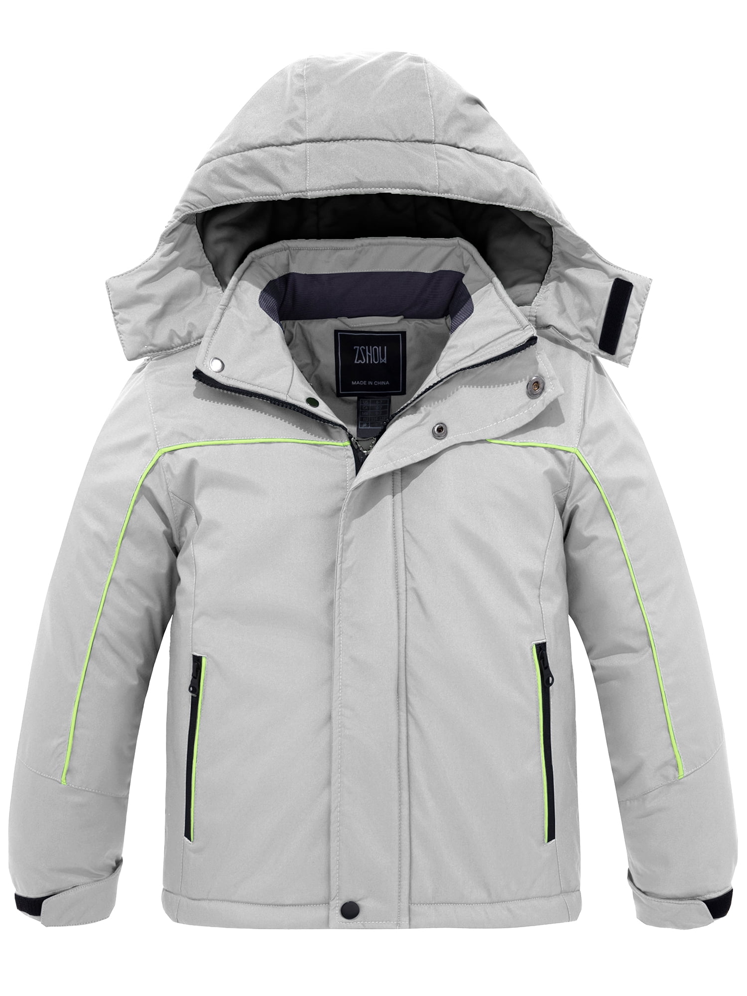 ZSHOW Boy's Winter Coats Mountain Ski Jacket Quilted Winter