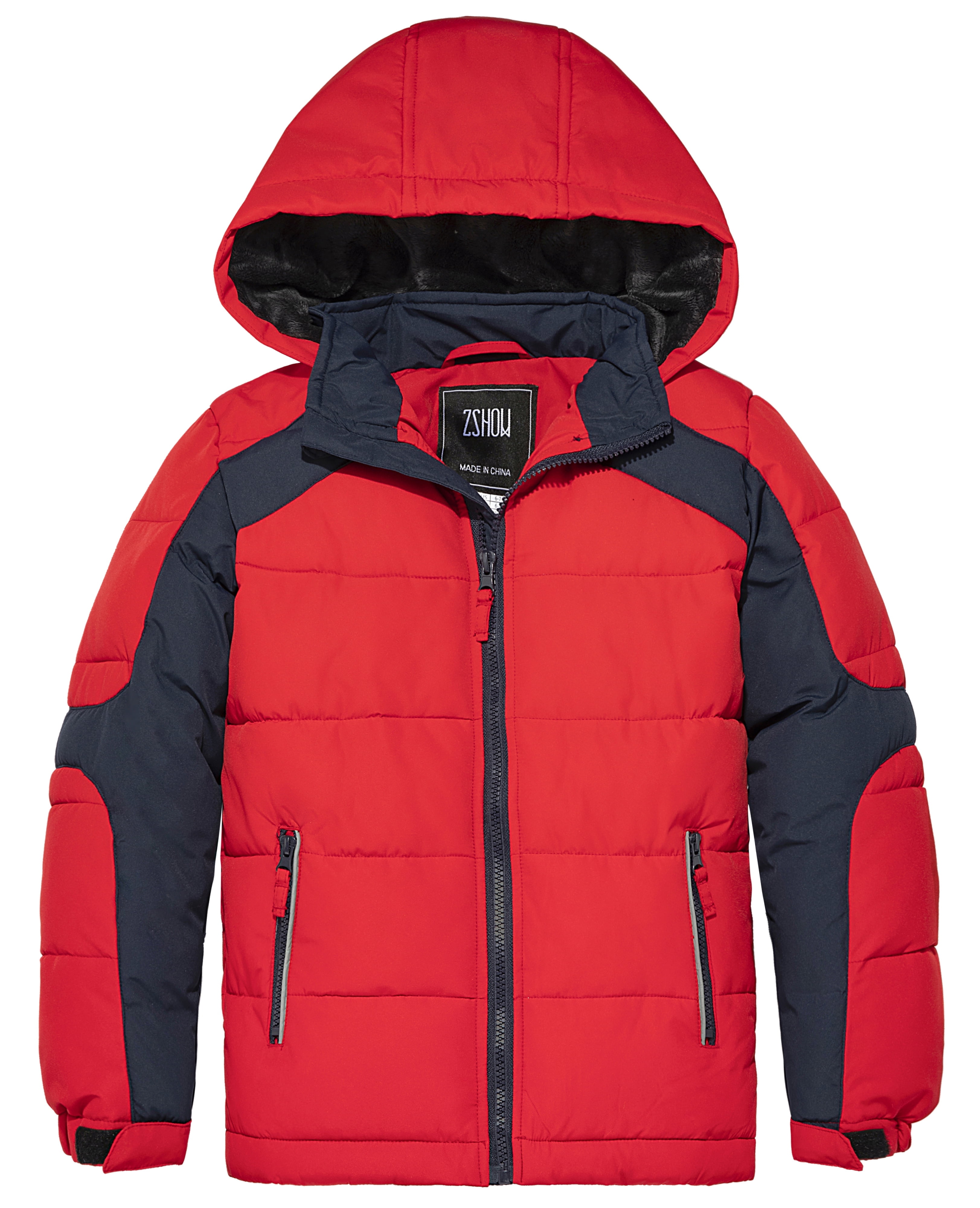 Boys Puffer Jacket ZSHOW Boy's Winter Snow Puffer Coat