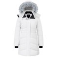 ZSHOW Women's Warm Winter Coat Waterproof Puffer Jacket Casual Faux Fur