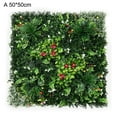 ZSIFEN 50*50CM Artificial Plant Flower Wall Panels UV Realistic Indoor