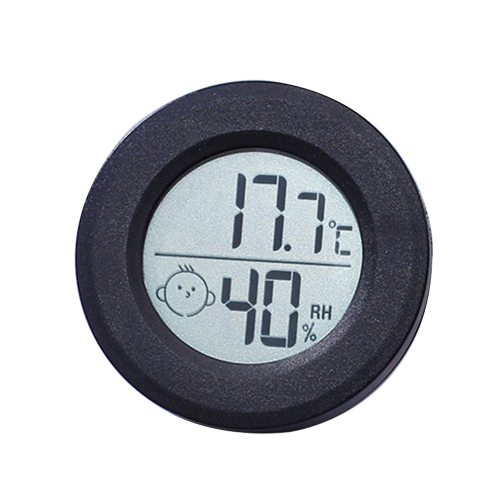 ZSIFEN Home Electric Round Wireless Humidity Thermometer Digital