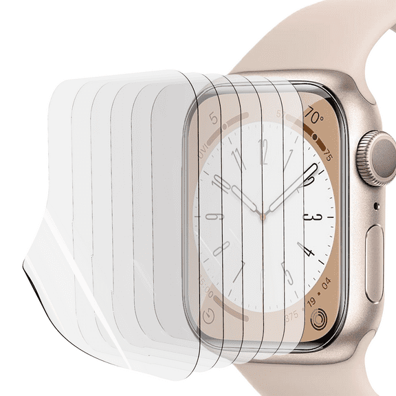 Zsou Screen Protector 6-Pack for Apple Watch 40mm - Series SE, 4, 5, 6