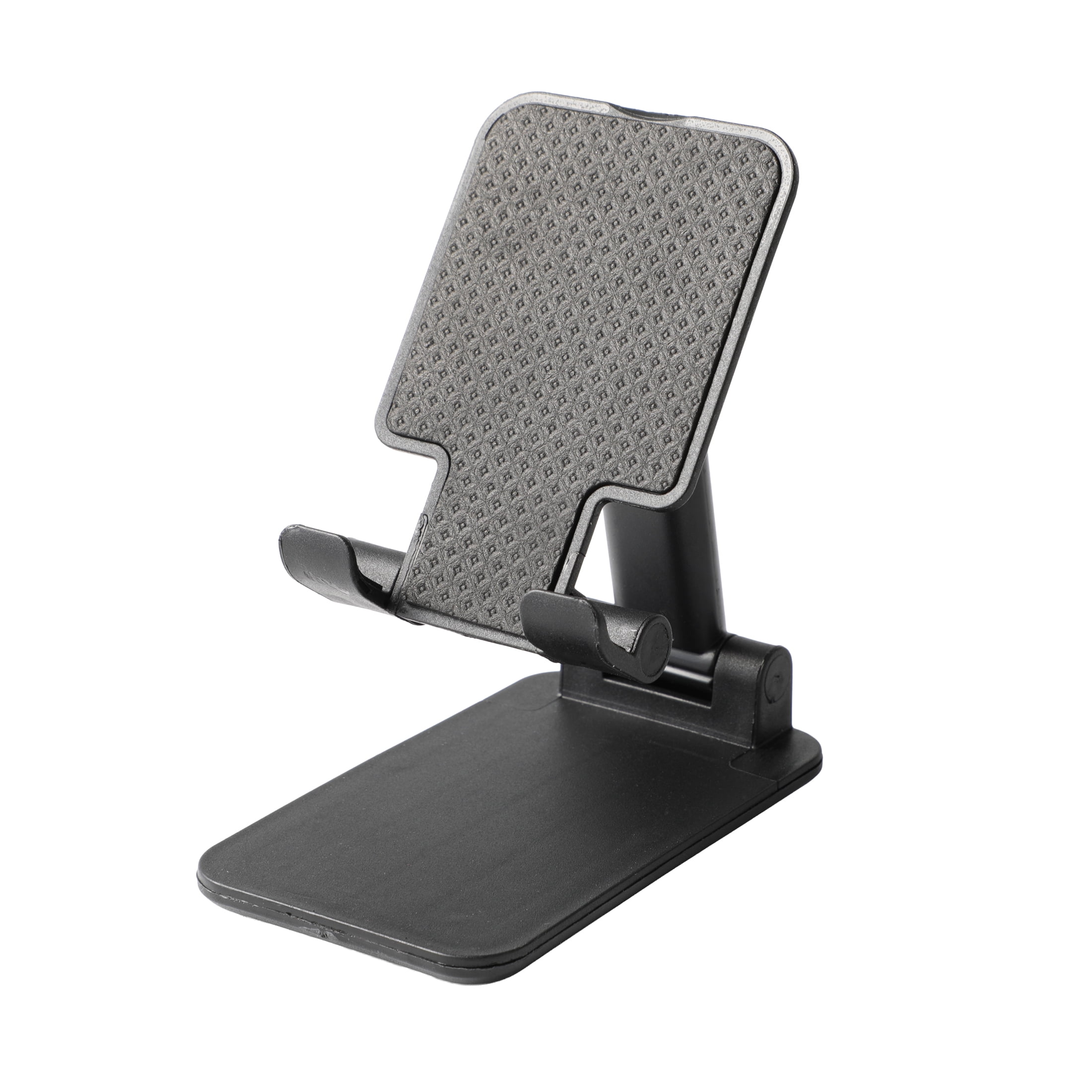 ZSOU Foldable Adjustable Phone Stand for Smartphones & Tablets, Black