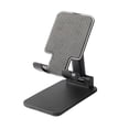 thumbnail image 1 of ZSOU Foldable Adjustable Phone Stand for Smartphones & Tablets, Black, 1 of 8