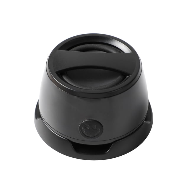 ZSOU Mini Magnetic Portable Wireless Speaker with LED Lights, Black