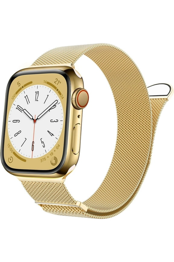 Metal Mesh Watch Band for Apple Watch 38/40/41/42mm(Series 10) - Gold