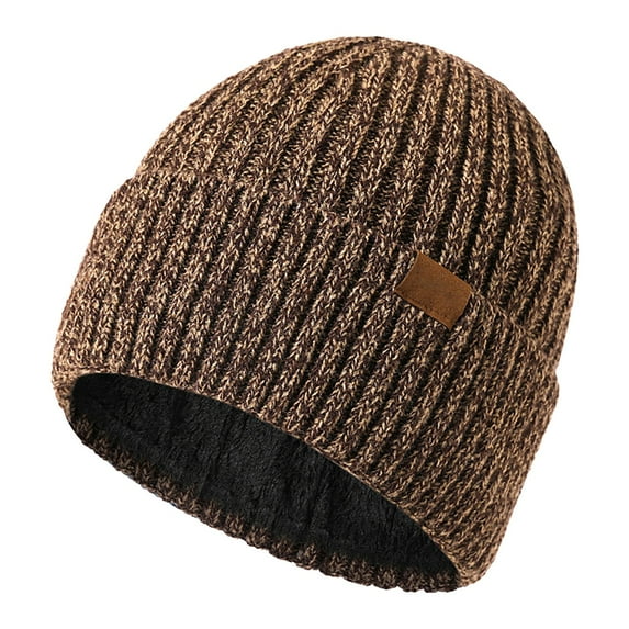 ZSQDM Adult Winter Soild Layer Woolen Hat New Fleece Warm Knitted Hat beanie Straw Hats for Women Bomber Hats Cap Sleeve Tops for Women