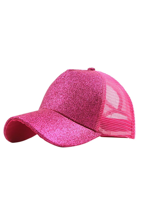 Baseball Hats for Men Women Trucker Ponytail Hat Messy Buns Glitter Plain Cap Unisex Visor Caps Womens Baseball Hats