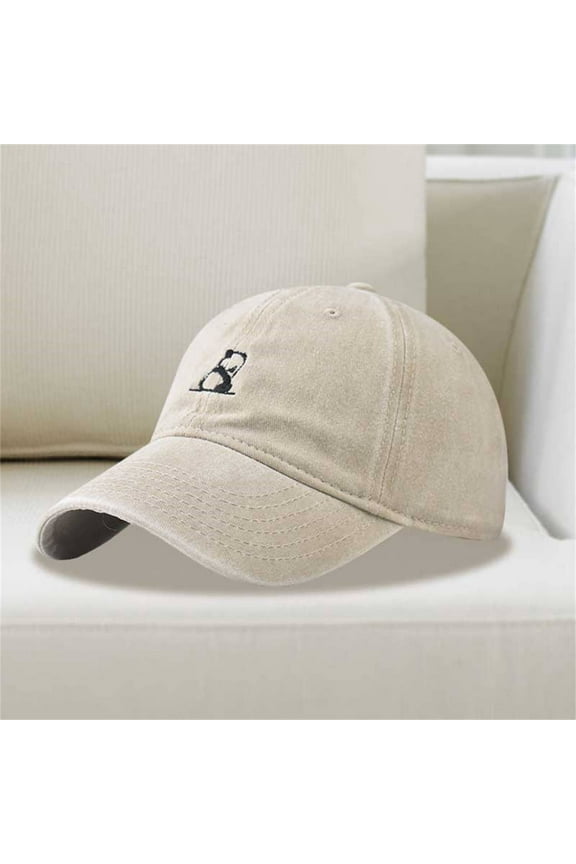 ZSQDM Embroidery Solid Color Duck Hat Trend Personality Outdoor Print Breathable Mesh Hat beanie Hat Visors Theraice Migraine Relief Cap