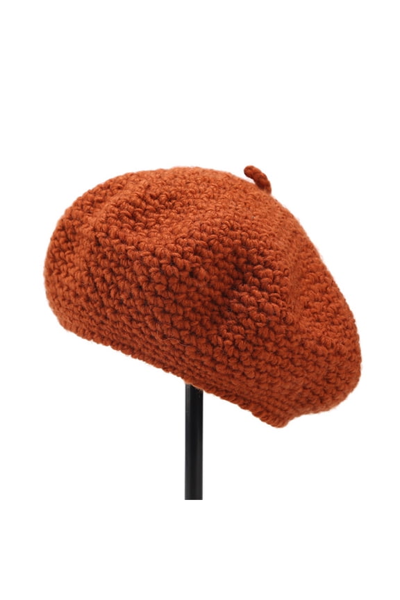 ZSQDM Fashion Women Winter Down Headgear Solid Color Pile Cap Casual Earmuffs Hat Women beanie Fedora Hats for Men berets Bald Cap