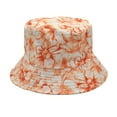 thumbnail image 1 of ZSQDM Floral Print Fisherman Hat Fashion Casual Basin Hat Women Double Sided Bucket Hat beanie of Men Womens Hats Bucket Hats Hat Racks for Baseball Caps Wall, 1 of 3