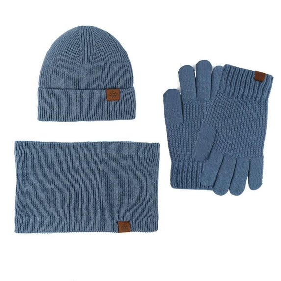 ZSQDM Hat Scarf and Glove Set Women Winter Hats 3 Piece Neck Warmer and Gloves beanie Cowgirl Hat Scarf ,Hat,& Gloves Womens Baseball Caps