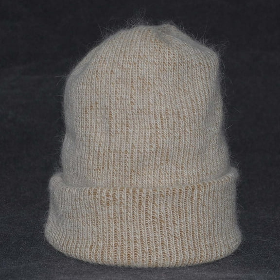 ZSQDM Hot Rabbit Warm Knit Hat for Women Lady Winter Outdoor Dress beanie of Men Gulf of America Hat Bomber Hats Swimming Cap