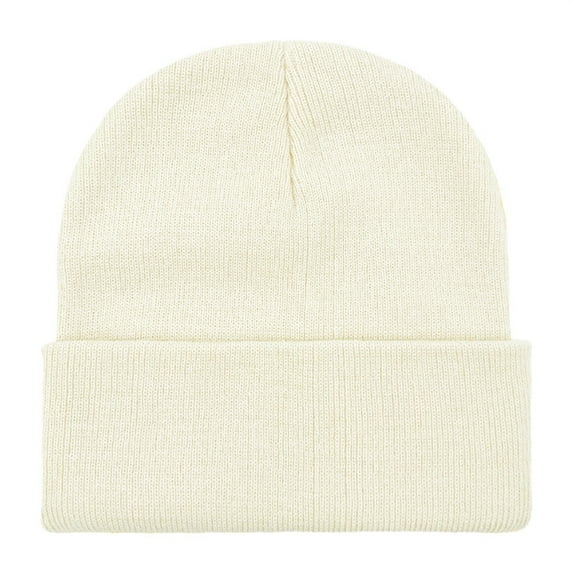 ZSQDM Knit Slouchy Beanie Unisex Beanie Winter Knitted Cuffed Soft Warm Hat For Men/Women Ski Watch Cap Warm Chunky Soft Beanie
