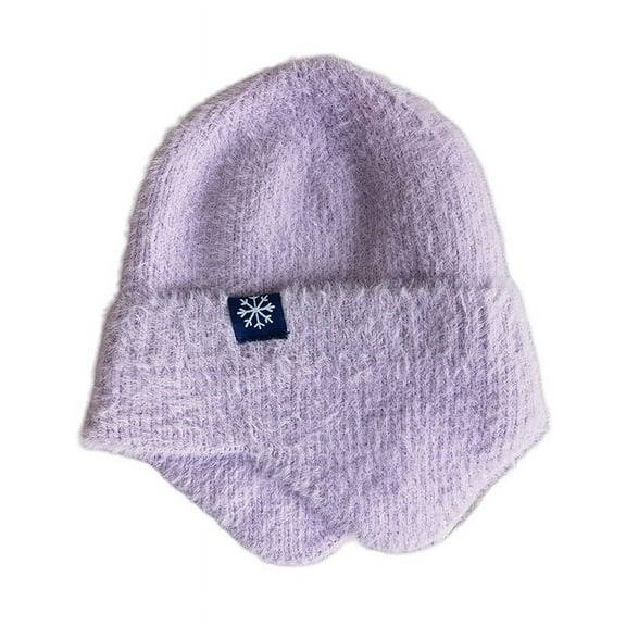 ZSQDM Knit Slouchy Beanie Winter Warm Knitted Plain Dyed Colorful Hat Letter Charm Custom Knit Hat For Women Warm Chunky Soft Beanie