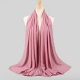 thumbnail image 1 of ZSQDM Lightweight Chiffon Muslim Hijab - Pearl Rhinestone Bubble-Textured Full Coverage Wrap Shawl for Women, 1 of 4