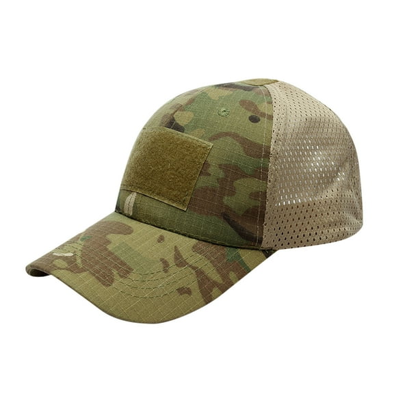 ZSQDM Male Female Neutral Summer Camouflage Grid Baseball Caps Dome Adjustable Hat Visors beanie of Men Bucket Hats for Men Baseball Caps Baseball Caps for Men
