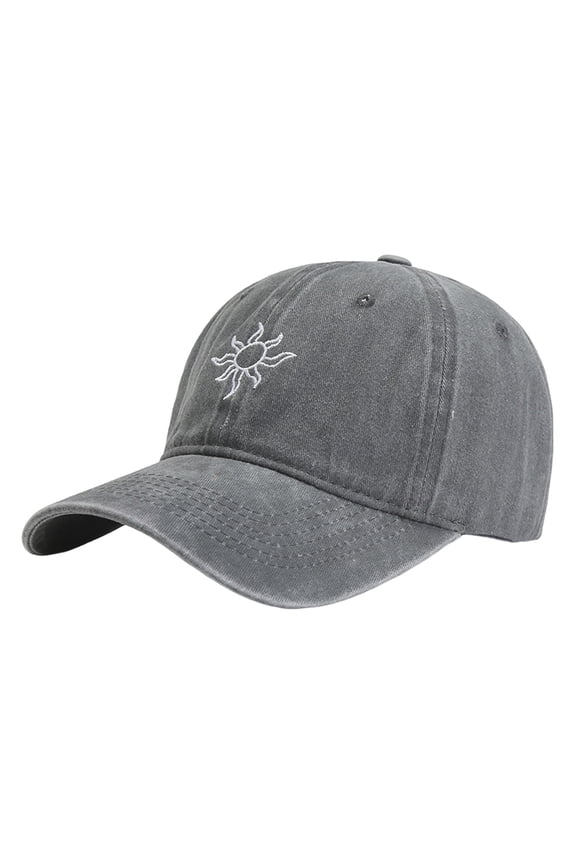 ZSQDM Men Ladies Hat Fashion Sun Print Baseball Cap Denim Buckle Outdoor Sun Visor Hat Women beanie Mens Hats Baseball Caps Migraine Cap