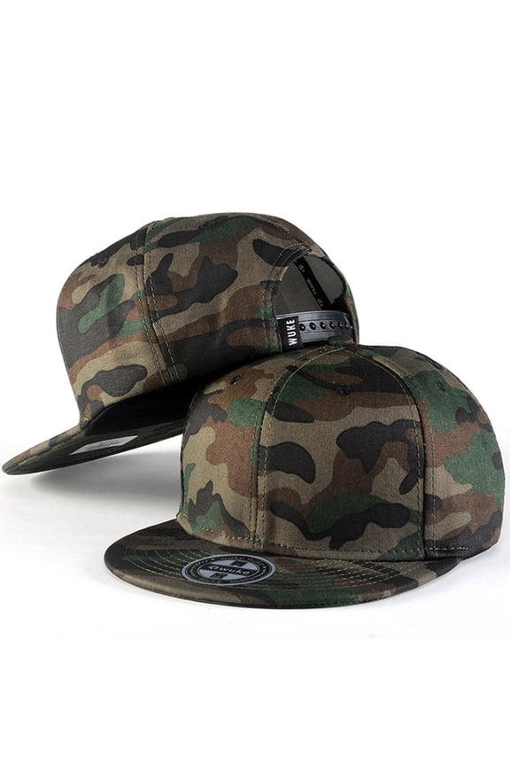 ZSQDM Men Women Baseball Camouflage Cap Snapback Hat Hip-Hop Adjustable beanies Witch Hat Baseball Caps Swim Cap for Long Hair