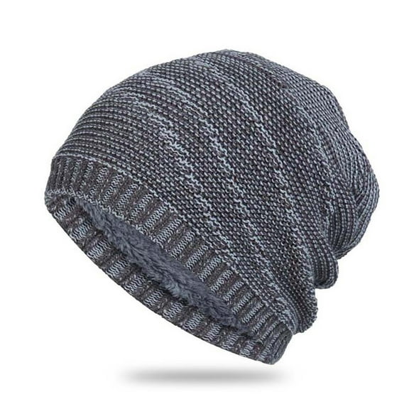 ZSQDM Men Women Hat Warm Chunky Cable Knit Hats Soft Stretch Thick Cute Knitted Cap for Cold Weather Pile of Hats beanie for Women Fishing Hat berets Cap