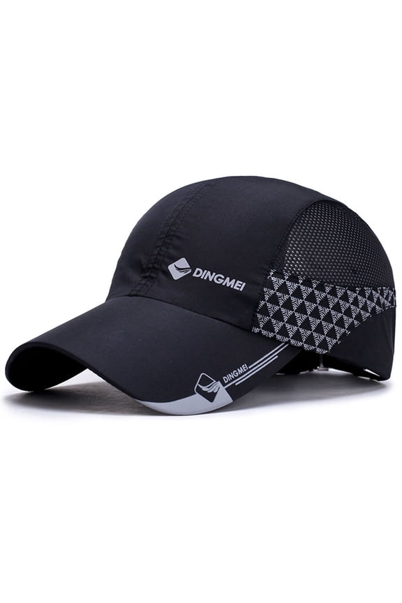 ZSQDM Men and Women Summer Fashion Outdoor Casual Sunscreen Baseball Caps Visors Hats beanies Ponytail Hat Visors Swim Cap for Long Hair