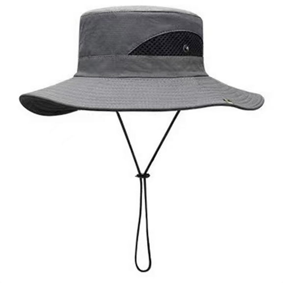ZSQDM Men's and Women's Hats Large Hats 360 Sun Shading Breathable Fishing Hiking Camping Hats Women beanie Hard Hats for Men Sun Hats Plastic Bottles with Caps