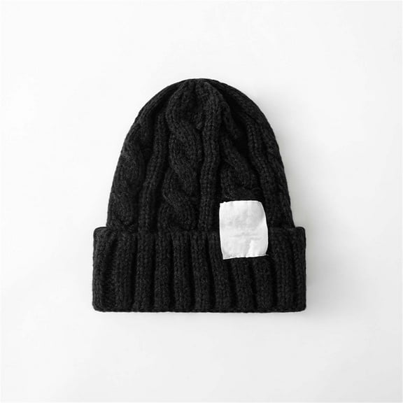 ZSQDM Men's and Women's Fashionable Warm Knitted Hat Small Woolen Hat Casual Hat beanies Hard Hats for Men Bomber Hats Wig Grip Cap