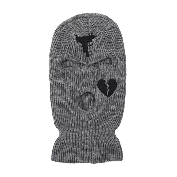 ZSQDM Motorcycle Windproof Full Face Knit Hats Custom Skimask Warm Embroidery Winter Hats Knitted 3 Holes Ski beanie of Men Custom Hat Bomber Hats Skull Caps for Men