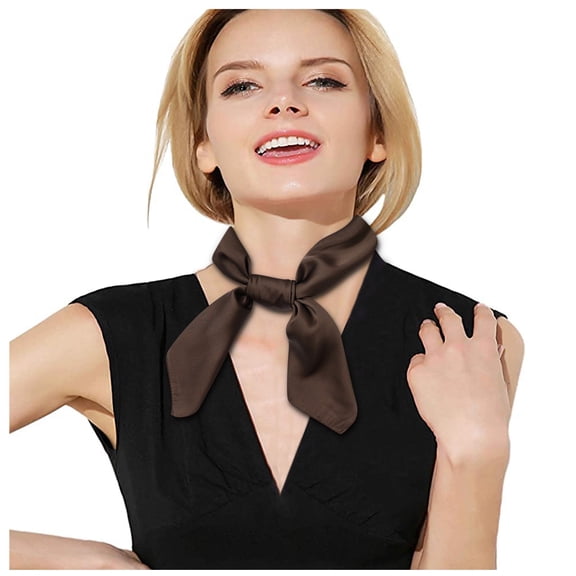 ZSQDM Mulberry Silk Scarfs Women Scarf Small Scarf Wind 70*70CM Small Scarf Silk Simpled Small Decoration Women Scarf Seadscarf Scarf Neckerchief for Women