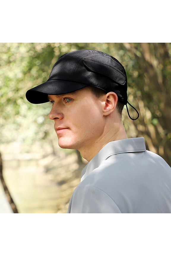 ZSQDM New Baseball Cap Quick Drying Recreational Sports Mountain Climbing Cap Men's Summer Outdoor Travel Cap Dome Cycling Cap beanie Hats for Women Baseball Caps Shower Cap for Women