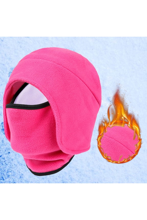 ZSQDM Outdoor Winter Riding Windproof Warm Motorcycle Hood Cold Proof and Hat for Men Women Cold Proof and Warm Woolen Hat Women beanie Custom Hat Bomber Hats Migraine Cap