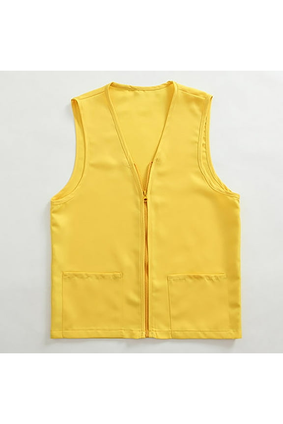 ZSQDM Plaid Vest for Women Fall Winter Sleeveless Blazer Jackets Fit Flare Long Coat Women S Polyester Vest Women's Outerwear Vests(Xxl)