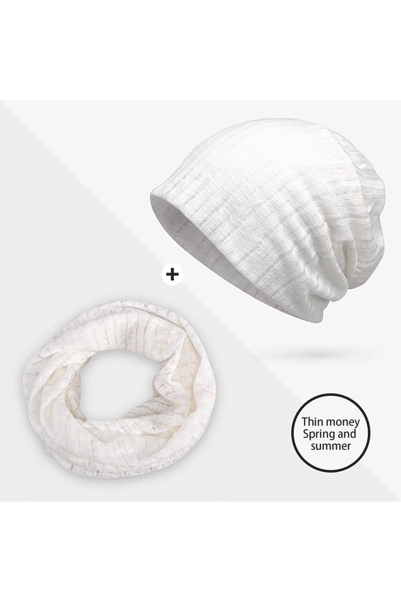 ZSQDM Spring and Summer Thin S-Ection Breathable Fashion Take Off The Head Pile Cap beanie for Women Party Hats Baseball Caps Tattoo Ink Caps