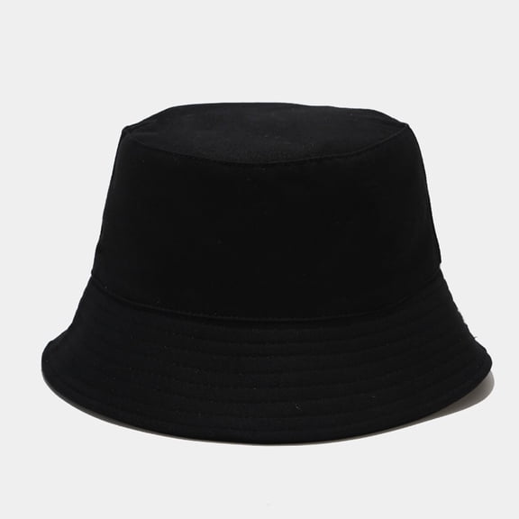 ZSQDM Summer Men and Women Foldable Pure Color Fisherman Hat Sun Hat Bucket Cap Women beanie Melin Hats for Men Bucket Hats Baseball Caps for Men & Women