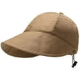 thumbnail image 1 of ZSQDM Summer Sunshade Sun Quick Drying Large Brim Fisherman Hat Adjustable Hood Circumference Sun Hat for Women On Outings beach Hat beanie for Women Hat Cleaner Sun Hats Radiator Cap, 1 of 3
