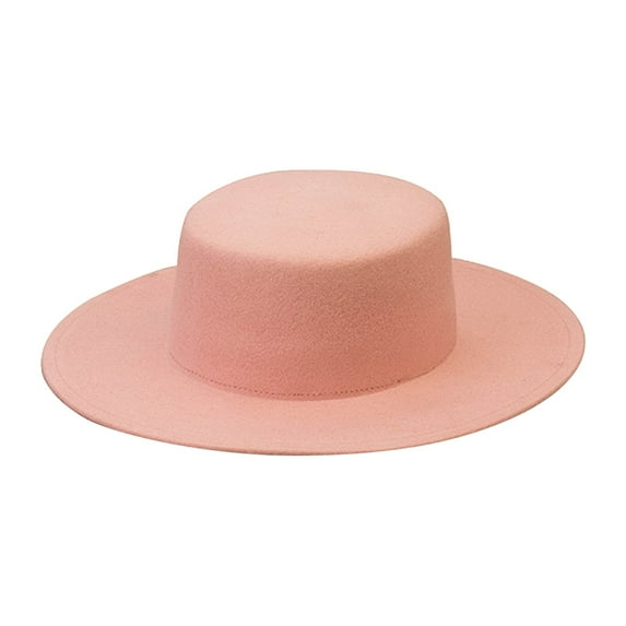 ZSQDM Sun Hats for Men Women Fashion Trendy Colour Boater ShapeSombrero Winter Warm Outdoor DressHat Unisex Sun Hats