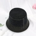 thumbnail image 1 of ZSQDM Unisex Bucket Hat Washed Jean Denim Bucket Cap Adjustable Sun Hats for Women Travel Summer Outdoor Fisherman Cap beanie of Men Gulf of America Hat Bucket Hats Baseball Caps for Men, 1 of 5