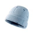 thumbnail image 1 of ZSQDM Unisex Fashion Casual Ripped Woolen Hat Solid Warm Outdoor Knitted Hat beanie Custom Hat Baseball Caps Womens Hats Baseball Caps, 1 of 1