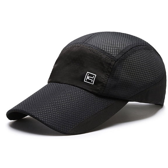 ZSQDM Unisex Mesh Cap Breathable Hat Work Cap Plain Sunshade Baseball Cap Mountain Climbing Outdoors Summer Cap beanies Running Hat Visors Shot Bottles with Caps