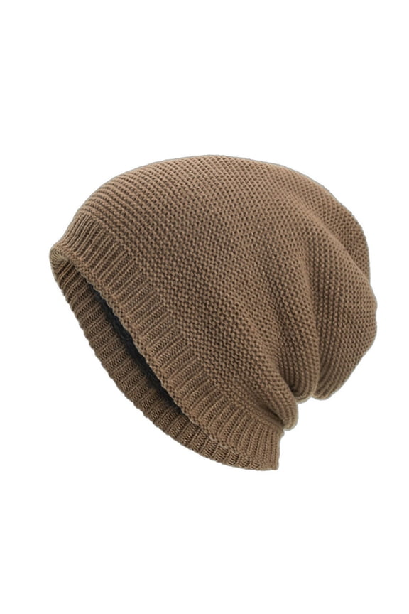 ZSQDM Unisex Winter Cotton Hat Warm and Fleece Knitted Hat Women beanie Wide Brim Hats for Women Visors Welding Cap