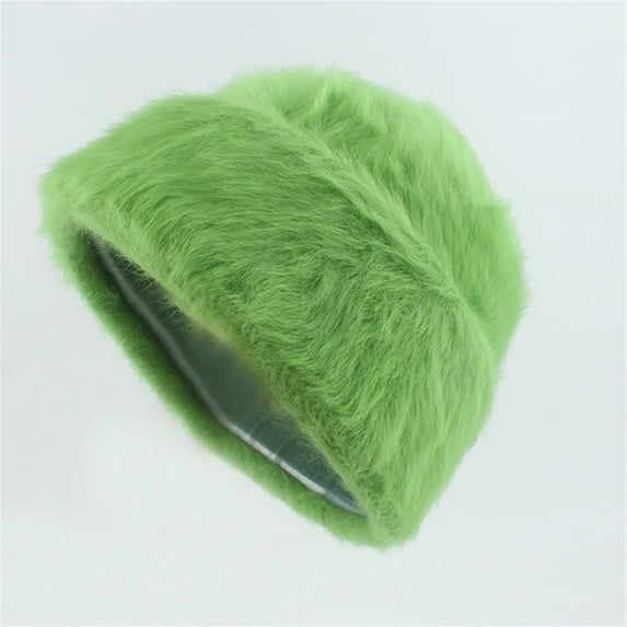 ZSQDM Unisex Wool Cap Smooth Board Solid Warm Brimless Plush Cap beanie Richardson 112 Trucker Hat Bomber Hats Valve Stem Caps