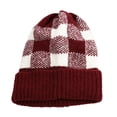 thumbnail image 1 of ZSQDM Winter Brush Lined Soft Warm Knit Cap Ski Sock Cuff Cap beanies Mens Sun Hat Bomber Hats Tire Caps 4 Pack, 1 of 3
