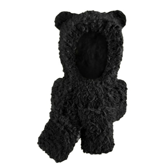 ZSQDM Winter Faux Flannel Hat Hood Hat Scarf 2 In 1 Hooded Scarf for Women White Hat with Ears beanies Mens Bucket Hat Scarf ,Hat,& Gloves Solar Post Cap Lights