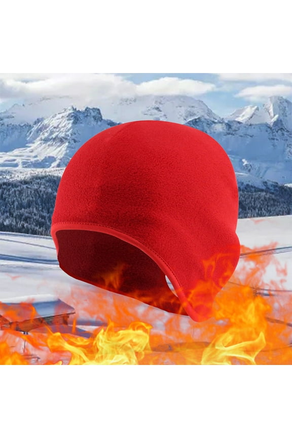 ZSQDM Winter Thermal Skull Cycling Running beanie Hats Under Helmets Windproof Cycle Hats Cover Ears Outdoor Sports Riding Skiing Climbing beanie Hat Cleaner Baseball Caps Pencil Cap Erasers