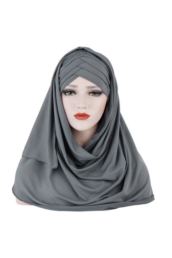 ZSQDM Women India Hat Muslim Ruffle Cancer Chemo beanie Turban Wrap Cap Scarf Shawl beanies Sun Hat Baseball Caps Mens Caps