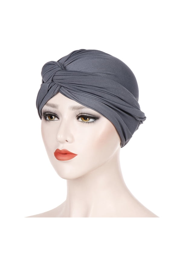 ZSQDM Women Solid India Hat Muslim Ruffle Cancer Chemo beanie Turban Wrap Scarf Cap beanie Fascinators Hats for Women Baseball Caps Pencil Cap Erasers